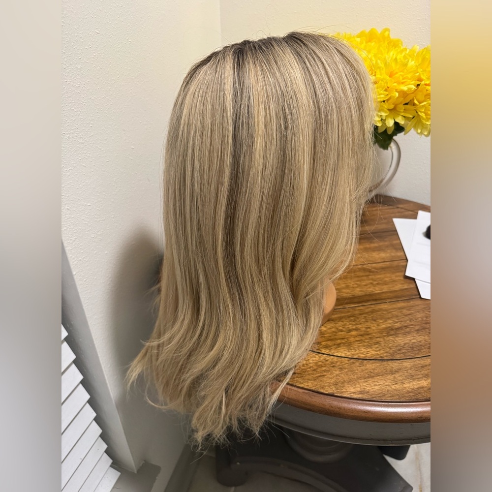 Deluxe Gardeaux Wig FULLY Hand Tied Medium Cap Mongolian Human Hair With BOX